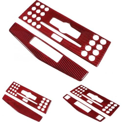 Air Conditioning CD Control Panel Decal Cover Trim Car Interior Stickers Fits for Mercedes C Class W204 2007 2008 2009 2010