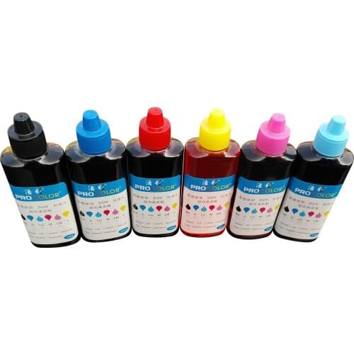 PROCOLOR Best photo CISS ink Refill kit dye ink for EPSON IC70 EP-806AW EP806AW EP-806 EP806 EP 806 806AW 806AB 806AR EP-806AB