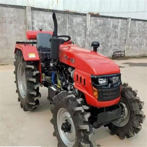 New Rainbow Colors 50HP Greenhouse Orchard Tractor Farm Hydraulic Tractor Agricultural Machinery SY504G
