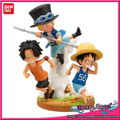 PrettyAngel - Genuine BANDAI SPIRITS ICHIBANSHO The Relationship of Brothers ONE PIECE Luffy Sabo Ace Collection Figure