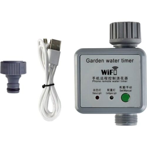 Garden Watering Timer Outdoor Irrigation System WiFi Controller Automatic Electronic Watering Device for Garden Irrigation
