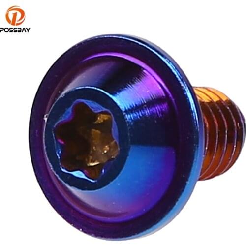 POSSBAY Universal M6 Motorcycle Bike Scooters Screw Plum Hex Bolt 45/50/55/60/70/80/90/100 mm 304 Stainless Steel Moto Screw