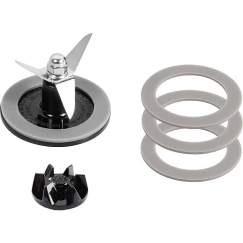 Replacement Parts Blender Blade Assembly with 3 Pcs Blender Gaskets,Replacement Parts for Cuisinart CBT-500,SB5600,CB600