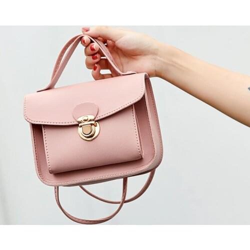 Women Shoulder Bags Bag 2021 Retro Bag Pu Womens Bag Red Tote Handbags Bolso Mujer