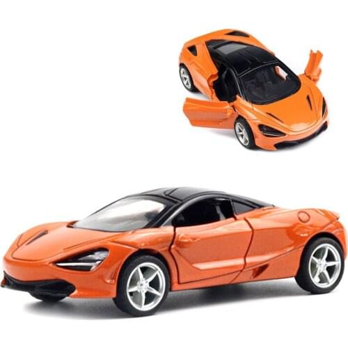 1:36 Scale Simulation Sports Car Model Pull Back Alloy Metal Diecasts & Kids Toy Vehicles Collection Gift For Boys Children Y118