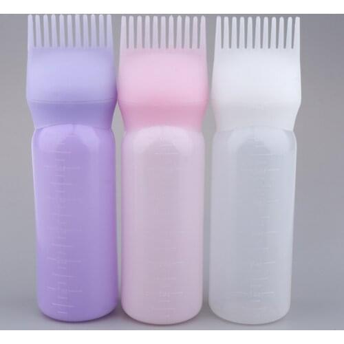 1 Piece Root Comb Applicator Bottles, 2 ounce 60ml Hair Coloring, Dyeing and Scalp Treatment Essential Salon Hairdressing Tool