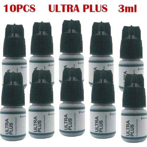 10PCS Professional Korea Original ULTRA PLUS Eyelash Extension Glue Eyelashes Makeup Adhesive With Sealed Bag Drop Shipping