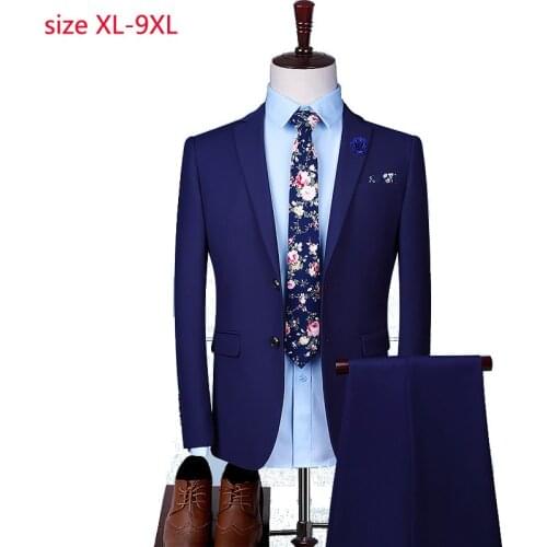 2020 New Arrival Fashion High Quality Suits Professional Bridegroom Groomsman Group Dress Suit Men Formal Plus XL-7XL8XL9XL