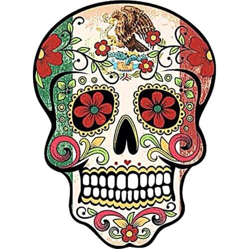 3d stereo simulation skull stickers personalized creative notebook luggage stickers decorative car stickers 11*15cm