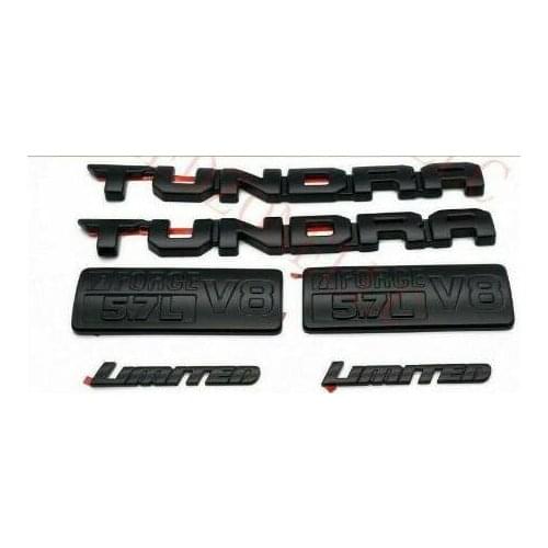 6pcs fit for 2014-2020 BLACKOUT EMBLEMS LIMITED OVERLAY KIT GENUINE