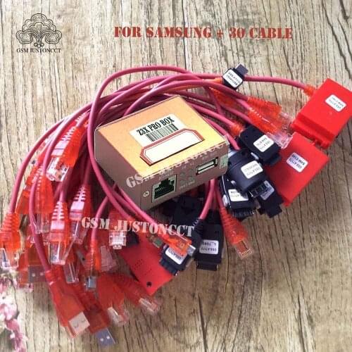 Box 38-Cables Z3X pro set for Sam The for Samsung/Por/Lg/Actived with