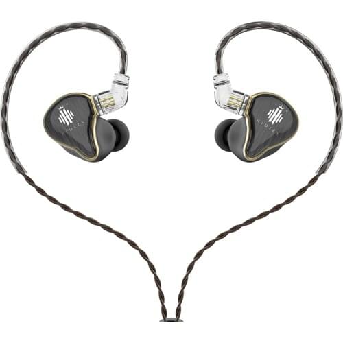 HIDIZS Mermaid MS4 HiFi Audio Knowles 3BA 1DD Hybrid Technology HIFI In-Ear Earphone IEM with 2 Pin 0.78mm Detachable Cable