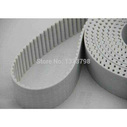 Good price 32mm width AT10 type(10mm pitch) 10000mm length closed loop pu timing belts for machine