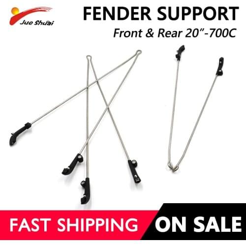 20'' 24'' 26" 700C 28" Bike Fenders Support Mountain Bike Mudguard Wings Support Set for For Bicycle Front/Rear Fenders Supports