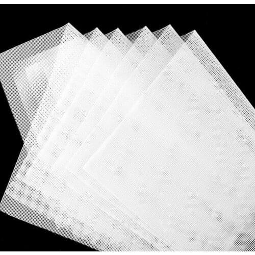 LBER 6 Pcs NonStick Steamer Mat Dehydrator Sheets Mesh Pad Kitchen Steamers Mat Cooking Baking Mat Reusable Steamer Mesh Mat