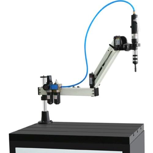 M3-M12 Universal Tapping Machine Pneumatic Air Drill Tools Metalworking Tapper Machine Long Arm Collect Chuck Could Choose Chuck