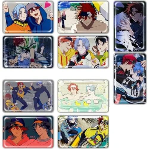 10pcs SK8 SK8 the Infinity SK EIGHT Card Sticker Smooth Surface DIY Decoration Bus ID Anime Stickers