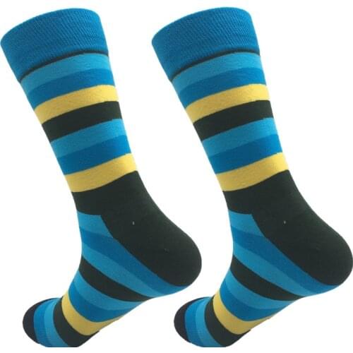2021 Mens Socks Casual Wear (Size 40-46) High Quality Latest Long Mens Happy Socks New Cotton Socks Giftless Box