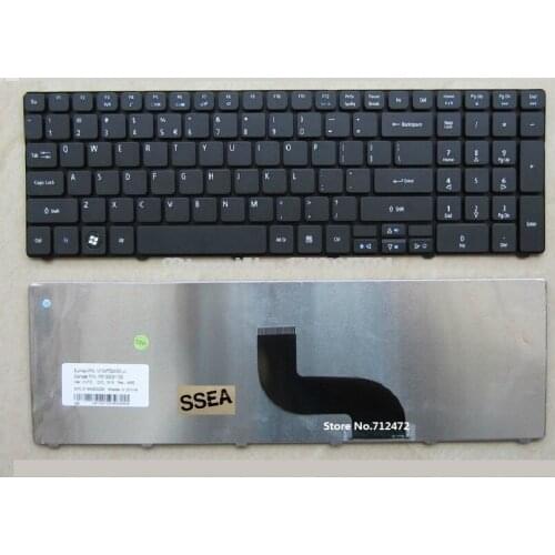 SSEA New US Keyboard for Acer Aspire 5250 5251 5349 5551G 7739 7739G 7738 7740 5560 7750 5745 7745 5750 7551 5740 5742 E440 E640