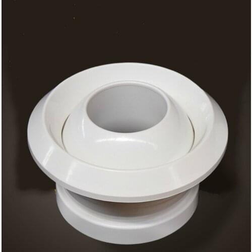 Round air outlet cover air nozzle diffuser air outlet round diffuser air outlet fresh air system ABS durable dia75-400mm