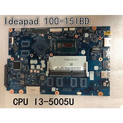 Original laptop Lenovo Ideapad 100-15IBD Motherboard mainboard CPU I3-5005U UMA CG410/CG510 FRU 5B20K25407