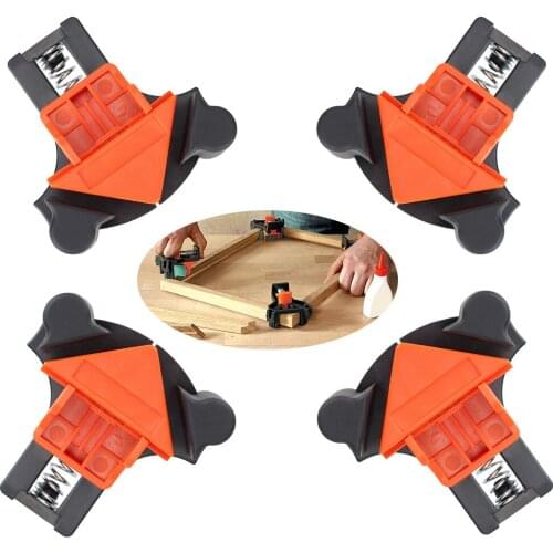 Right Angle Clamp Picture Frame Corner Clip 60/90/120 Degree Hand Fixing Clips Woodworking Clamp DIY Corner Fixture Mate