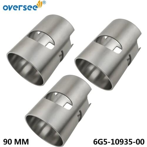 6G5-10935 Sleeve Liner For YAMAHA Outboard Motor V6 200 HP Cylinder 6G5-10935-00, Inner Diameter 90 MM