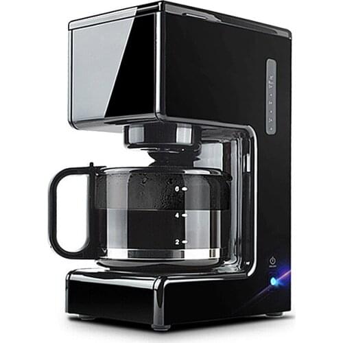 American coffee machine household coffee pot automatic drip type coffee maker mini brewing coffee and tea machine