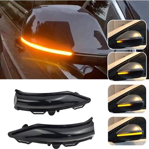 Car Dynamic Side Rearview Mirror Light Turn Signal Indicator for Ford Fiesta MK8 2019 Fiesta ST Line MK8 2018 2019 2020