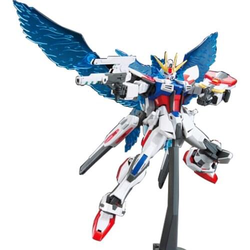 BANDAI Gundam Assembled Model Toy HGBF 1/144 Fight Maker TRY Gundam 009 Star Build Strike Gundam Plavsky Wing 5058789