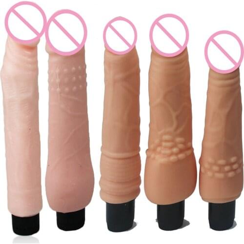 Grand Vibrator sex toys For Women Huge silicone Powerful Penis Vibrator Sex shop great adult Products Big massage lover play