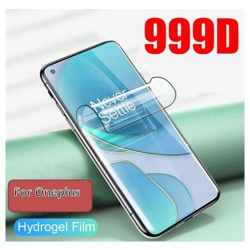 Hydrogel Film for oneplus 8 8T plus 7 7T pro Nord N10 N100 Clover 6 6T phone screen protector on protective film