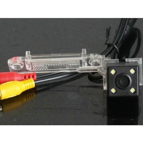 For Volkswagen Caddy MK2 Rear view camera With Parking Line Waterproof Night Vision 4LED CCD back up camera
