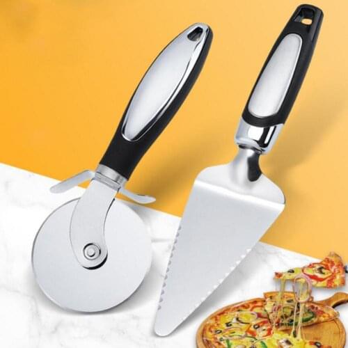 Utensils Pizza Shovel Stainless Steel Pizza Knife Kitchen Gadgets Bakeware Dining Bar Cake/pancake cutter