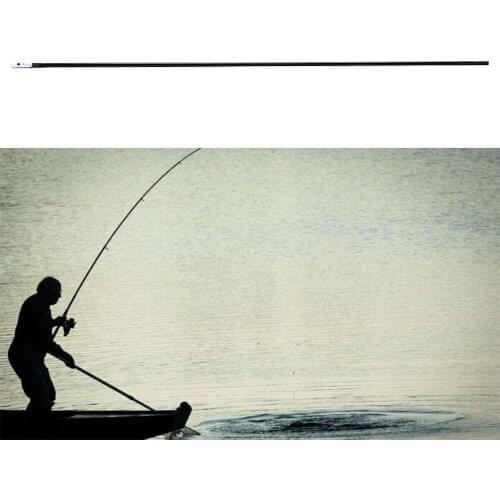 HOT 3intervals Solid and hollow carbon long rod Accessories Fishing rod tips 58cm