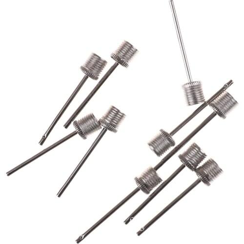 10pcs Inflating Needle Pin Nozzle Basketball Football Soccer Ball air Pump Parts Hot