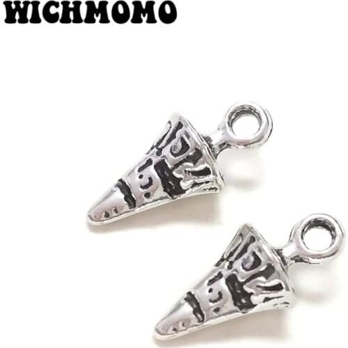 New Fashion 10pieces/bag 23*11mm Zinc Alloy Awl Shape Charms Pendants DIY Necklaces Bracelets Jewelry Accessories