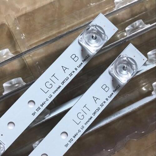 100%new 59cm LED backlight 6lamp for LG 32"TV 32MB25VQ 6916l-1974A 1975A 1981A lv320DUE 32LF5800 32LB5610 innotek drt 3.0 32