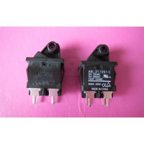 Original new 100% A8L-21-12S1-C power rocker switch 4pin 2gear rocker arm warping switch 10A 250V