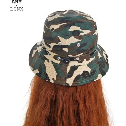 Autumn Winter Casual Men Bucket Hat Hiking Camouflage Cap For Women Military Hats Sun Fisherman Outdoor Tactical Beach Sun Hats