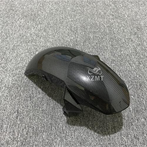 For Kawasaki ER6N ER-6F 2012-2016 ER 6N Carbon Fiber Black ABS Front Fender Mudguard Tire Splash Mud Guard Cover
