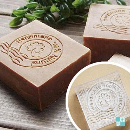 Handmade Nature Soap Stamp Mark Pattern Arcylic Tools For Making Cold Soap Craft DIY Supplies