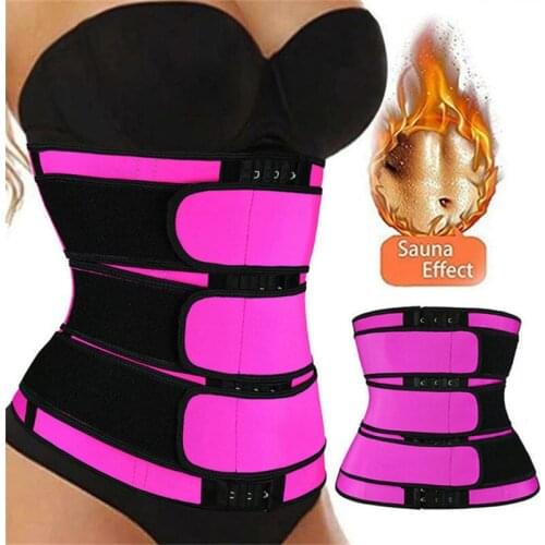 Three Straps Slimming Lose Weight Body Shaper 3 Straps Waist Trainers Womens Waister Trainer Shaper Shapewear Girdles For Women