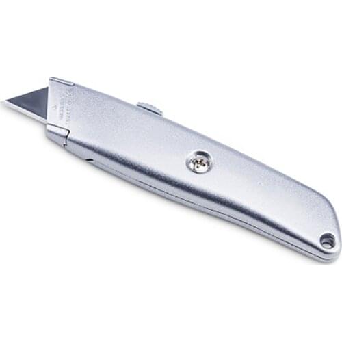 Aluminum Alloy Utility Knife School Kids DIY Paper Cutter Office Supplies Carving Metal Stationery Utility Craft Knives