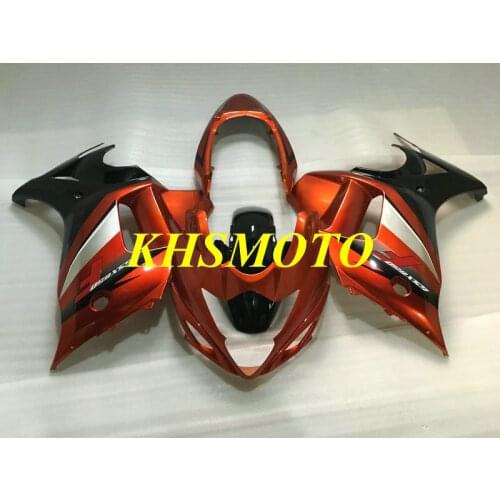 Hi-grade Motorcycle Fairing kit for GSX650F 08 09 10 GSX 650F 2008 2009 2010 GSX650 F ABS Red black Fairings set SD05