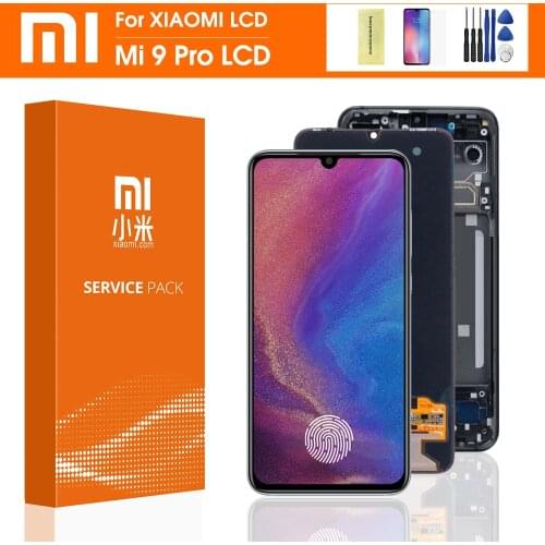 6.39" Original For Xiaomi MI 9 Pro LCD Display Touch Screen Digitizer Assembly Mi 9Pro LCD For Xiaomi Mi 9 pro Replacement