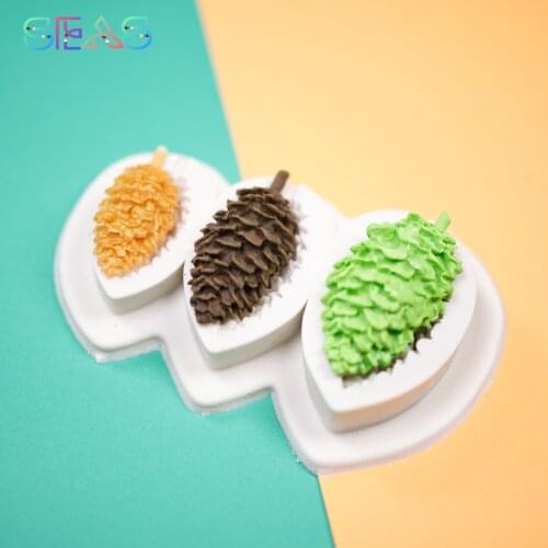 1 Piece Pine Cones Shape Sugarcraft Silicone Mold Fondant Mold Cake Decorating Tools Chocolate Pinecone