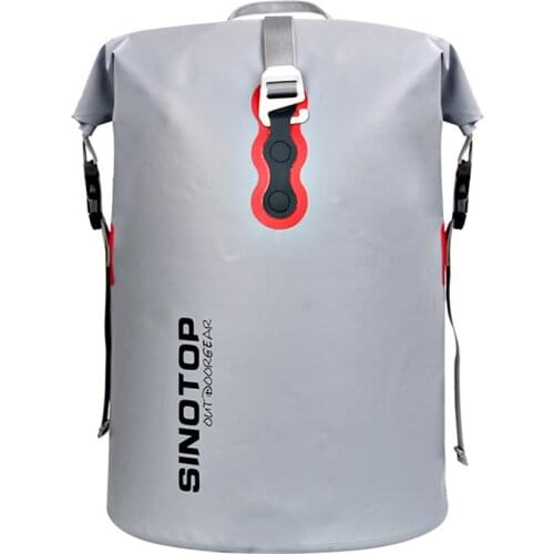 40L Sport Swimming Bag PVC Waterproof Backpack Fashion Bags for Women Men Sport Outdoor Hiking Shoulder Folding Bags X408D