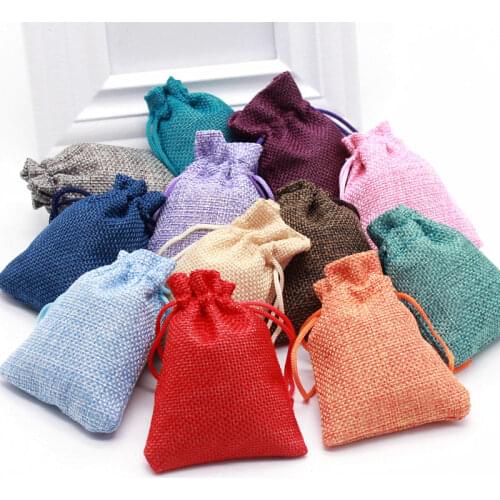 15pcs 6.5x8.5cm Organza Bags Christmas Halloween Gift Box Packaging Gift Bags Wedding Candy Box Chocolate Bags Diy decoration