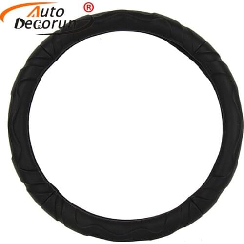 AutoDecorun Faux Sheep Car Steering Wheel Cover For Citroen C1 C3 C3picasso C4 C4cross C4picasso C5 Car Steering Cover Wheels